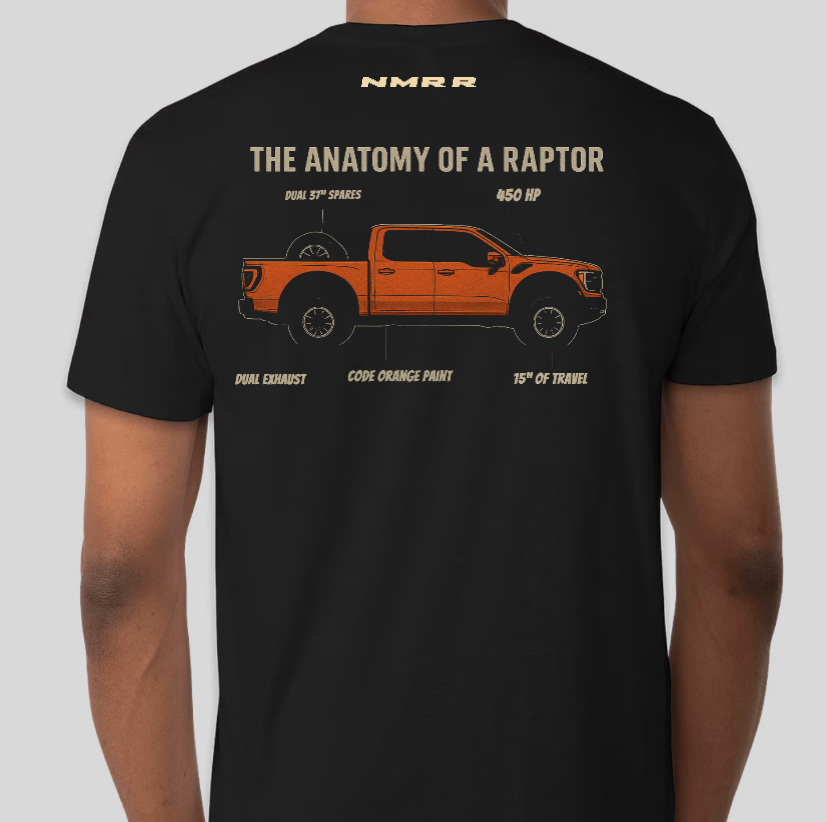Anatomy of a Raptor Tee